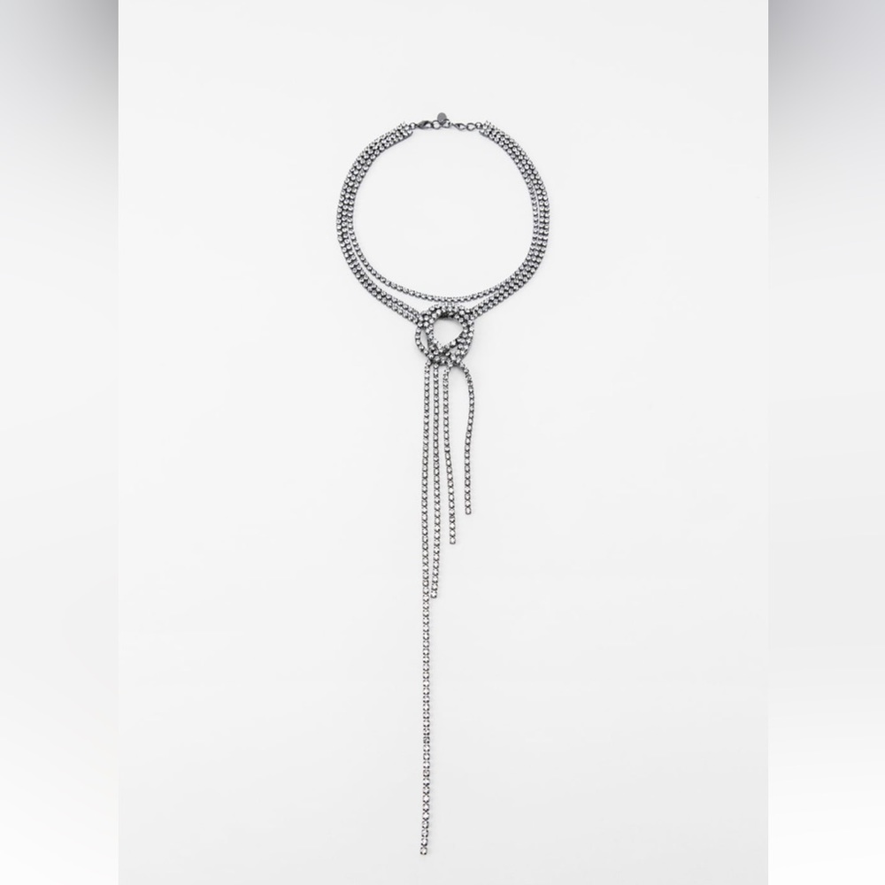 ZARA JEWEL STRAP NECKLACE